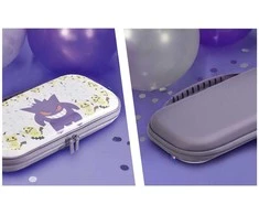HORI - „Vault“ dėklas, skirtas „Switch 2“ - „Gengar &amp; Mimikyu“ - violetinis