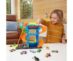 Mattel HOT WHEELS CITY rinkinys – Tunelinė autoplovykla (HTN80)