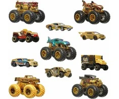 Hot Wheels Monster Trucks Bigfoot Trophy Champions autokokoelma