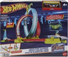 WYRZUTNIA HOT WHEELS NEON SPEEDERS MATTEL