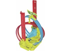 WYRZUTNIA HOT WHEELS NEON SPEEDERS MATTEL
