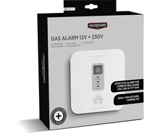 Housegard GA102 -kaasuvaroitin, 230V/12V