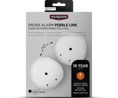 Housegard Pebble Link belaidė priešgaisrinė signalizacija, 2 vnt