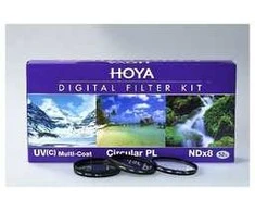 Hoya 49 mm filtro paketas