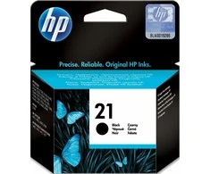HP 21 -mustekasetti, musta