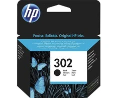 Hewlett Packard (HP) HP 302 juoda rašalinio spausdintuvo kasetė