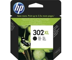 HP 302XL -mustekasetti, musta