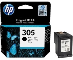 Hewlett Packard (HP) HP 305 juoda rašalo kasetė