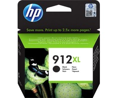 Hewlett Packard (HP) HP 912XL -mustekasetti, musta