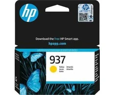 HP 937 (4S6W4NE) Rašalinė kasetė, Geltona