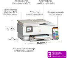 Hewlett Packard (HP) HP Envy Inspire 7920e daugiafunkcis A4 spalvotas rašalinis 10 psl./min. Spausdinti Nuskaityti Kopijuoti Nuotraukos Spausdintuvas