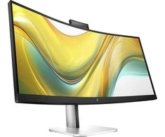 „HP 534pm“ 5 serijos „Pro WQHD USB-C“ lenktas konferencinis monitorius be PVC – 34 colių 3440x1440 WQHD 400 nitų AG, VA, USB-C (100 W / 15 W) / HDMI / „DisplayPort“, 3 x USB-A, garsiakalbiai, 5 MP internetinė kamera, RJ-45 LAN, reguliuojamo aukščio / pakreipimo / pasukimo, 3 metai (pakeičia E34m)