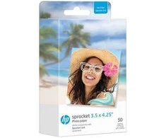 HP fotopopierius 3,5x4,25 colio, skirtas HP „Sprocket“ 3x4, 50 vnt.