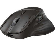 Pelė HP 785M itin greitas magnetinis slinkties belaidis superkondensatorius, programuojamas, daugiapaviršinis, daugiaįrenginis, trumpasis ratukas, patogus silikoninis - Juodas