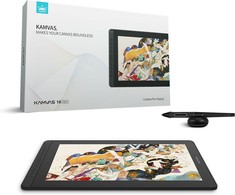 HUION KAMVAS 16 2021 GRAPHICS Planšetė