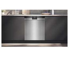 Indaplovė Siemens SN43HS03TE iQ300 työtason alle sijoitettava astianpesukone, 60 cm, harjattu teräs