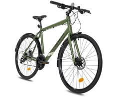 Insera Reflex 28 24-v hybrid- ja retkipyörä, 53 cm, vihreä