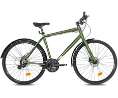 Insera Reflex 28 24-v hybrid- ja retkipyörä, 53 cm, vihreä