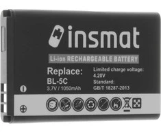 BlueStar Insmat BL-5C priedų baterija, 1050 mAh