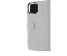 Dėklas Insmat Exclusive Flip Case lompakkokotelo, iPhone 13, valkoinen