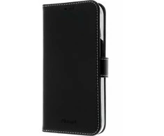 Insmat Exclusive Flip Case piniginės dėklas, iPhone 15, juodas