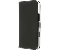 Insmat Exclusive Flip Case piniginės dėklas, Apple iPhone 16 Pro Max, juodas