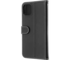 Insmat Exclusive Flip Case piniginės dėklas, iPhone 11, juodas