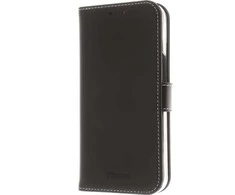 Insmat Exclusive Flip Case piniginės dėklas, iPhone 13, juodas