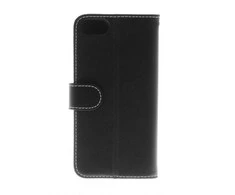 Insmat Exclusive Flip Case piniginės dėklas, skirtas iPhone 6 / 6s / 7/8 / SE, juodas