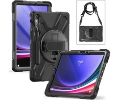 Insmat Ruggered Armor -kovatekoinen suojakotelo, Samsung Galaxy Tab S9 FE:lle