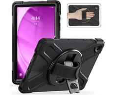 Insmat Ruggered Armor apsauginis dėklas, Samsung Galaxy Tab A9+, juodas