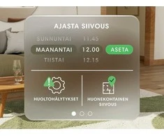 Dulkių siurblys - robotas iRobot Roomba 105 Combo su AutoEmpty stotele, baltas
