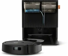 Dullkių siurblys - robotas  iRobot Roomba Combo 10 Max  su  AutoWash stotimi, Juodos spalvos