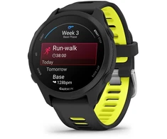 „Garmin Forerunner 170“ išmanusis laikrodis, juodos ir ryškiai geltonos spalvos