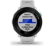 Išmanusis laikrodis Garmin Forerunner 55 GPS-juoksukello, 42 mm, valkoinen