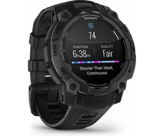 Išmanusis laikrodis Garmin Instinct 3 – 45 mm, AMOLED Juodas su juodu dirželiu