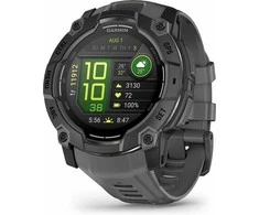 Išmanusis laikrodis Garmin Instinct 3, 50 mm, AMOLED Juodas su anglies spalvos dirželiu