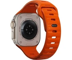 Apple Apyrankė Nomad Sport Strap M/L, oranžinis - AW Ultra 2/1 (49mm) 9/8/7 (45mm)/6/SE/5/4 (44mm)/3/2/1 (42mm)