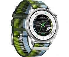 Išmanusis laikrodis OPPO Watch S älykello tekstiilirannekkeella, hopea