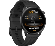 Išmanusis laikrodis OPPO Watch S älykello fluorokumirannekkeella, musta