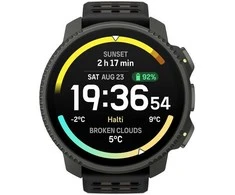 Išmanusis laikrodis SUUNTO VERTICAL 2 TITANIUM Juodas sportinis laikrodis