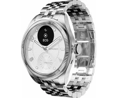 Išmanusis laikrodis Withings Scanwatch Nova Brilliant 39mm Titanium Sidabrinis