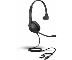 Ausinės - Jabra Evolve2 30 SE Mono Ausinės (dual-microphone, USB-A/C)