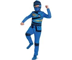 Jakks Pacific LEGO NINJAGO Jay Fancy -puku, 7-8v, 127-136 cm