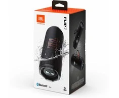 JBL Flip 7 nešiojama kolonėlė, juodos spalvos
