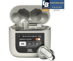 JBL Tour Pro 2 belaidės ausinės su True ANC, Šampaninės spalvos