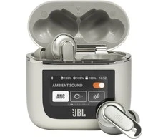 JBL Tour Pro 2 belaidės ausinės su True ANC, Šampaninės spalvos