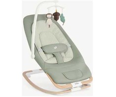 Joie Dreamer - kompaktiškas kūdikio supynės | Strata Mist Wood