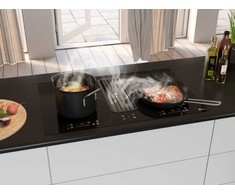 Thermex Le Mans Typhoon Kompaktiška indukcinė kaitlentė su ištraukimo ventiliatoriumi, 80 cm