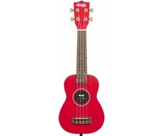 Kala Ukadelic Cherry Bomb Soprano -ukulele, punainen